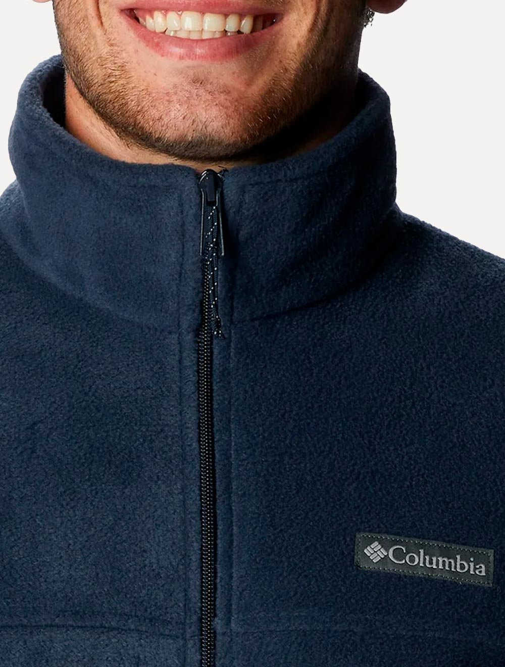 Jaqueta Columbia Masculina Fleece Steens Mountain Full Zip Azul Marinho