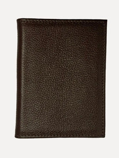 Carteira Ellus Masculina Porta-Cartão Couro Denver Marrom