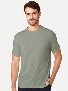 Camiseta Dudalina Masculina Cotton Flex Verde Médio