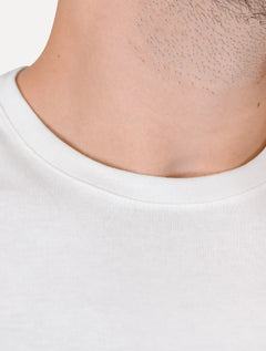 Camiseta Reserva Masculina Regular Patch Tricolor Branca