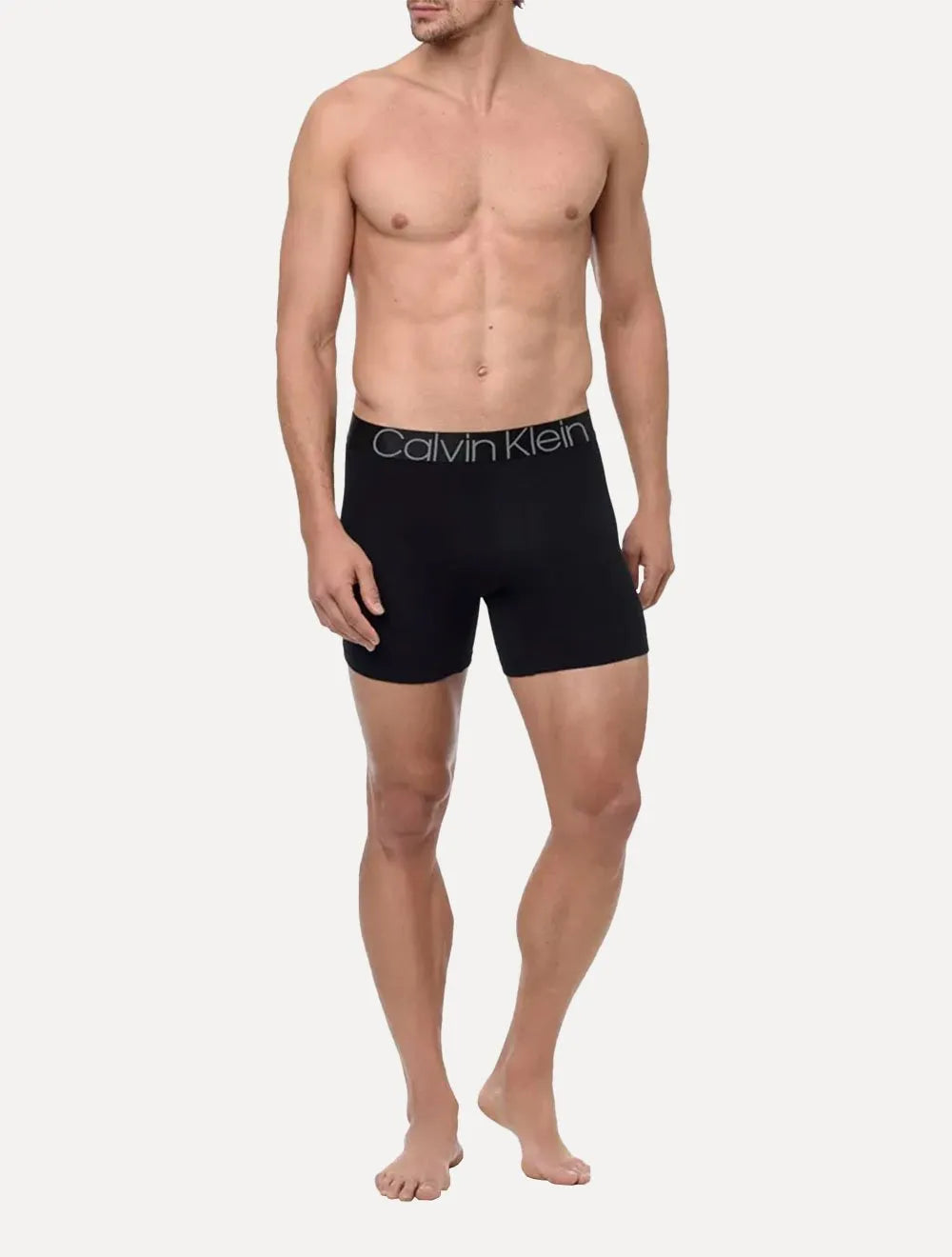 Cueca Calvin Klein Boxer Cotton CK Icon Preta 1UN