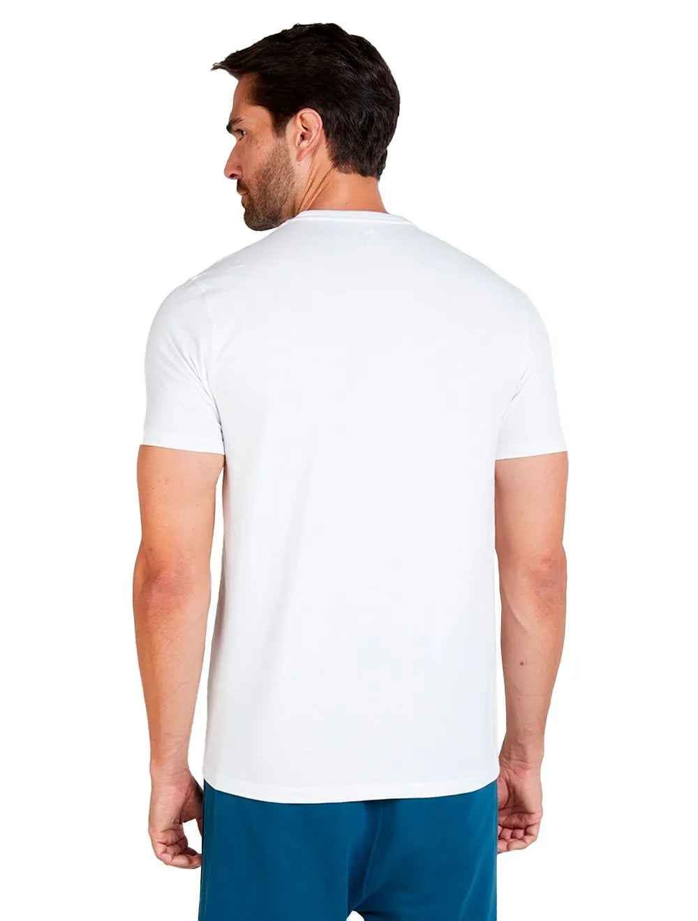 Camiseta Dudalina Masculina Regular White Icon Branca