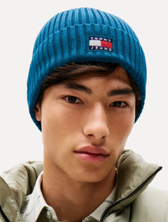 Gorro/Touca Tommy Jeans Heritage Core Beanie Azul