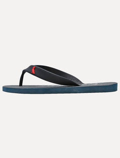 Chinelo Reserva Masculino Tira Azul Mar Script Azul Marinho