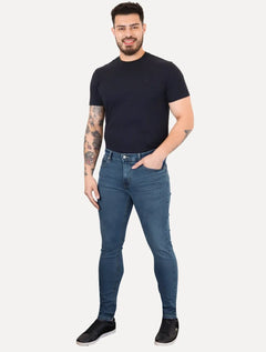 Calça Tommy Jeans Masculina Regular Straight Otis Azul