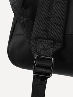 Mochila Ellus Backpack Atlantis Nylon Preta