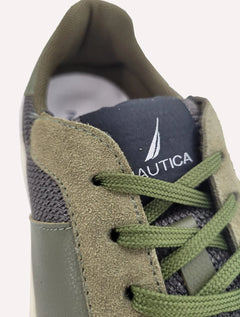 Tênis Nautica Masculino Casual Copacabana Verde Militar