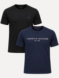 Kit Camisetas Aramis/Tommy Hilfiger | Preta/Azul Marinho