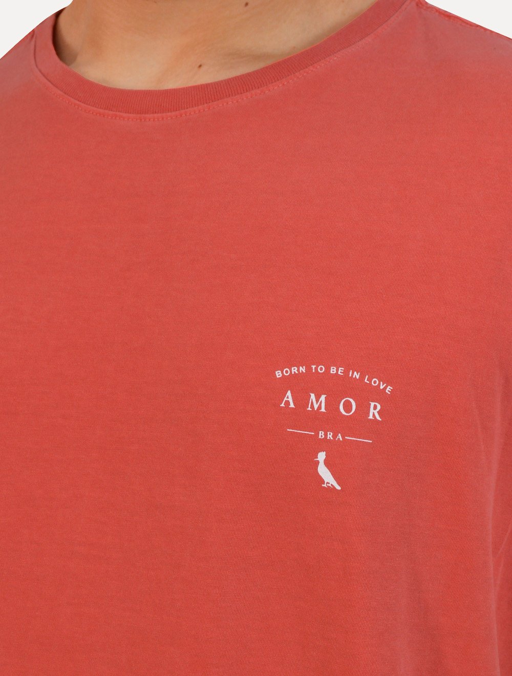 Camiseta Reserva Masculina Born To Be In Love Vermelha