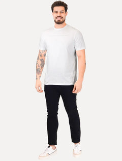 Camiseta Aramis Masculina Estampa Icon Branca