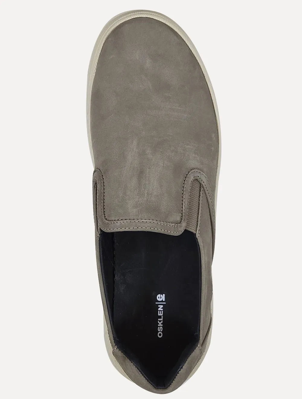 Tênis Osklen Masculino Slip On Iate Bossanova Oil Grafite