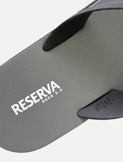 Chinelo Reserva Masculino RSV Deck Rubber Preto