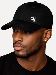 Boné Calvin Klein Jeans 6 Gomos CK Preto