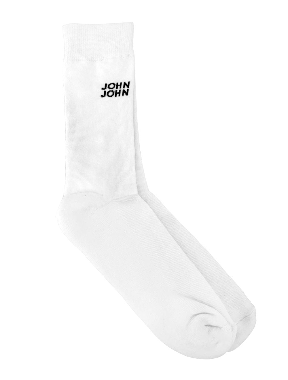 Meia John John Classic Mid White Branca
