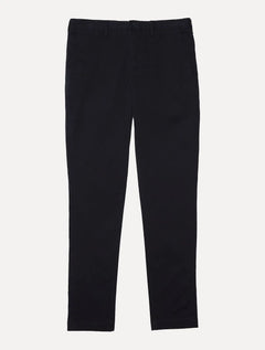 Calça Lacoste Masculina Sarja Chino Slim Fit New Classic Azul Marinho