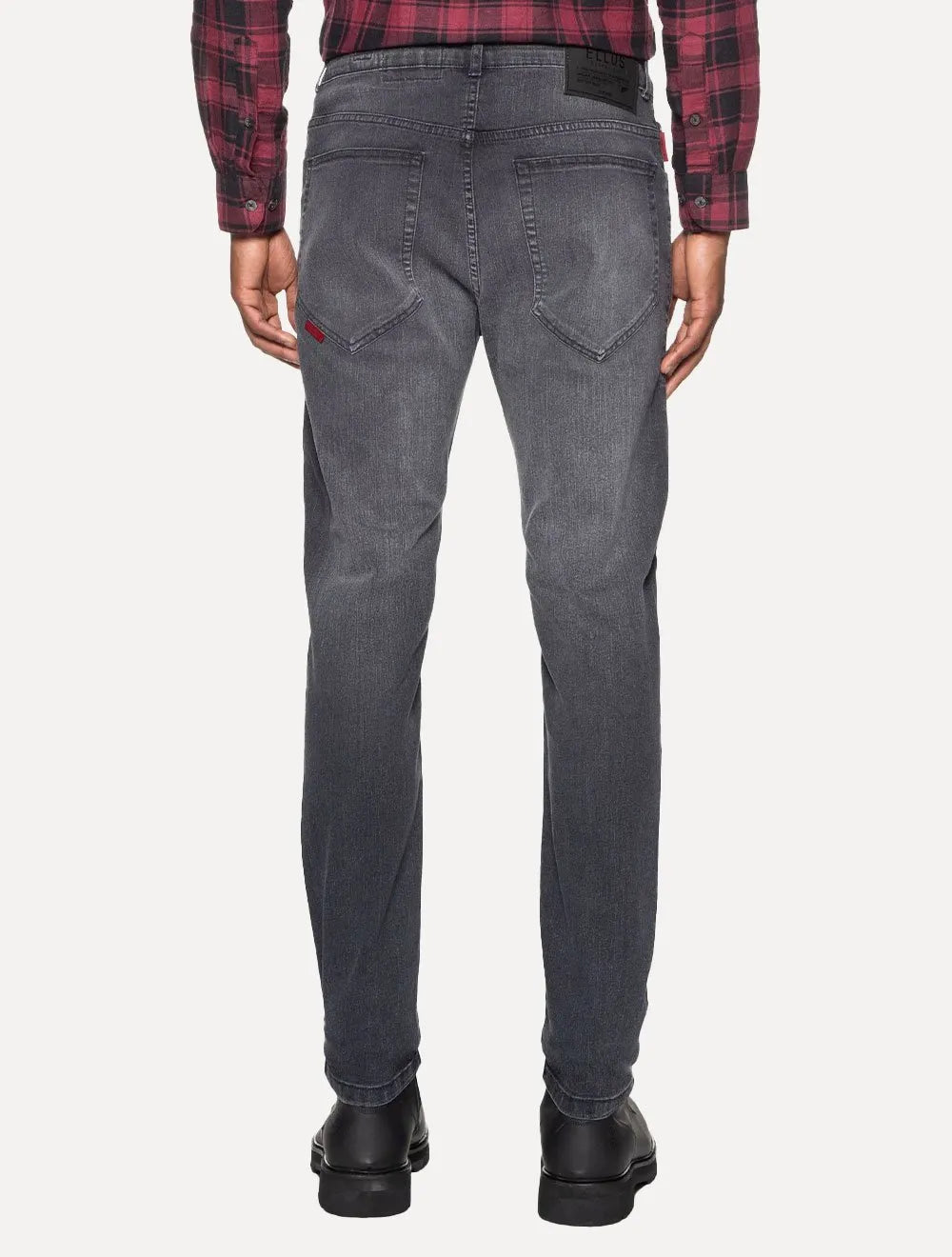 Calça Ellus Jeans Masculina Slim Sprouting Black Stone Preta