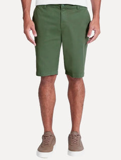 Bermuda Aramis Masculina Chino Cotton Sarja Verde Sálvia