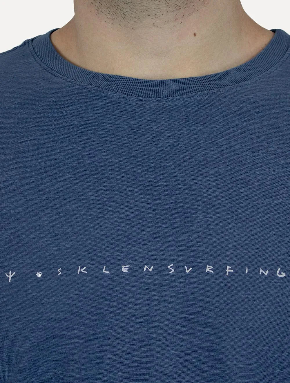 Camiseta Osklen Masculina Slim Rough Trident Surfing Marinho