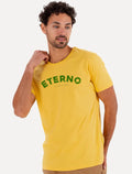 Camiseta King & Joe Masculina Slim Eterno 10 Amarela