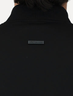 Jaqueta K&J Black Masculina Nylon Premium Gola Bomber Preta