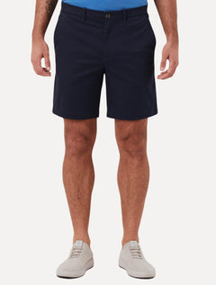 Bermuda Original Penguin Masculina Slim Sarja Chino Button Azul Marinho