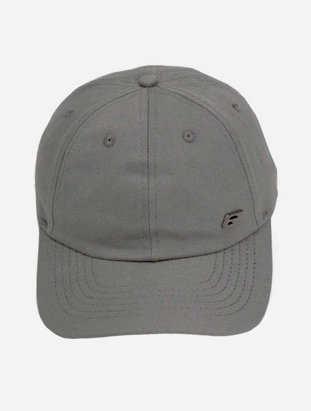 Boné Ellus Masculino Metal Logo Cinza