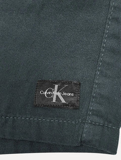Short Calvin Klein Jeans Color Cós Elástico New Logo Azul Marinho