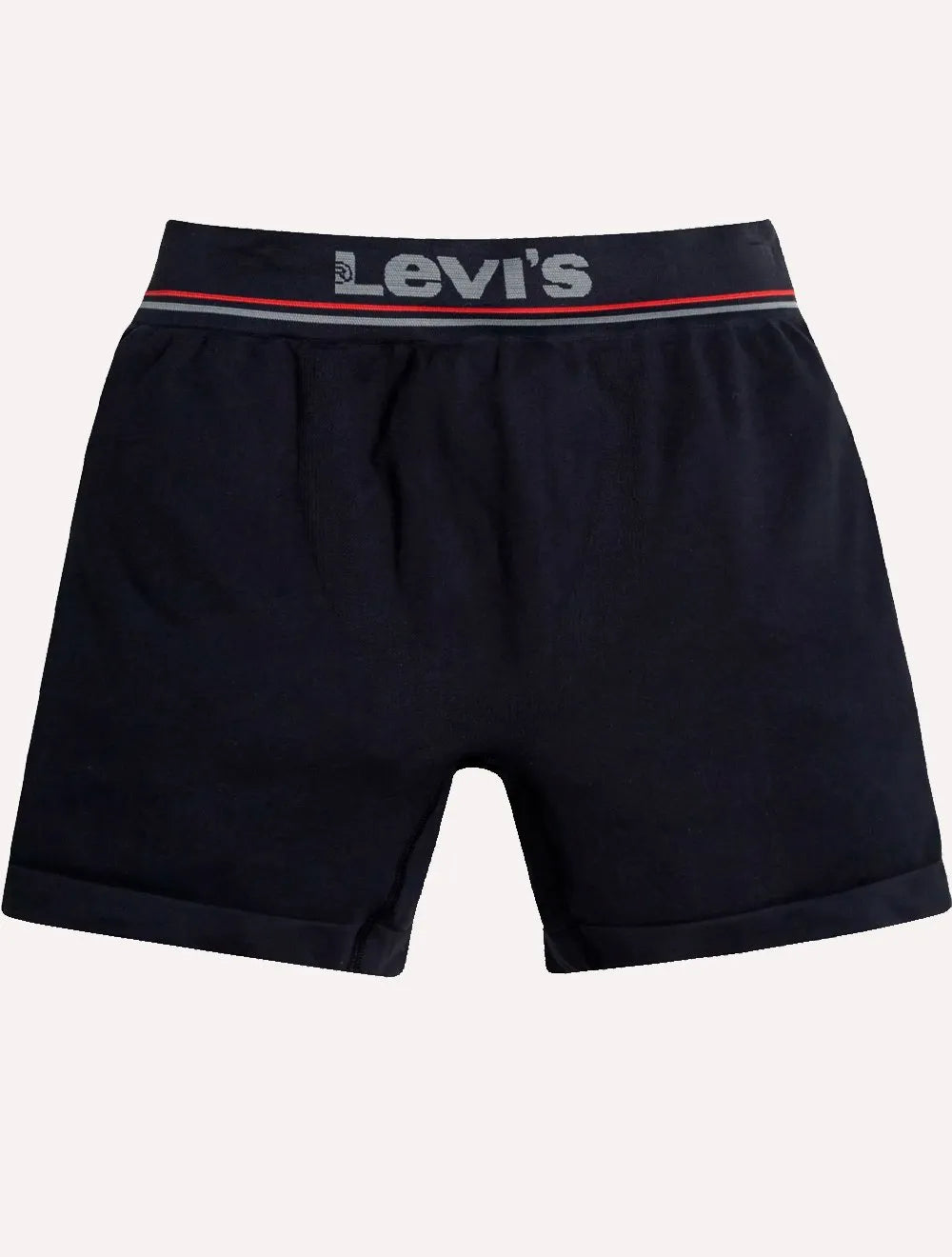 Cueca Levis Boxer Brief Seasonal Plain Preta/Branca Pack 2UN