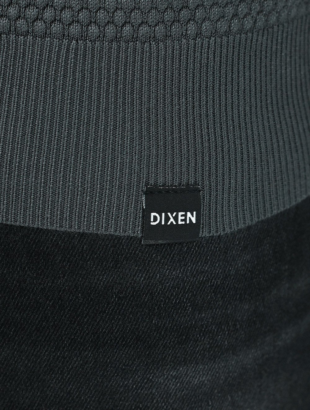 Suéter Dixen Masculina Tricot Manga Longa Frente Texturizada Cinza