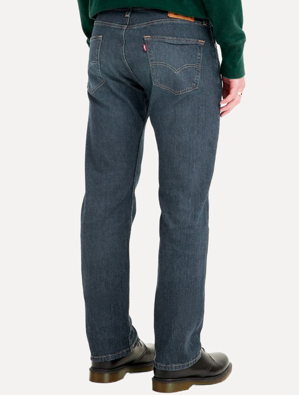 Calça Levis Jeans 505 Regular Eco Ease Stoned Azul Escuro