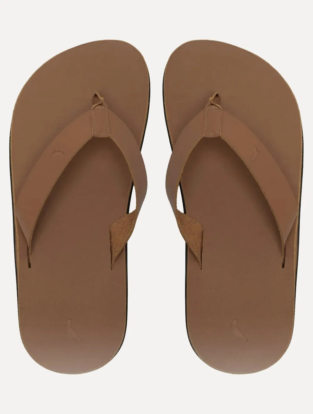 Chinelo Reserva Masculino RSV Deck 2.0 Couro Marrom Café