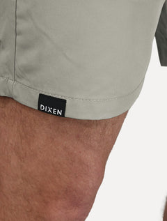 Short Dixen Maculino Tactel Meio Elástico Cinza