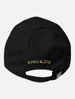 Boné King & Joe Masculino Básico Relevo com Metal Preto