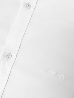 Camisa John John Masculina New Slim Logo Branca