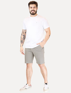 Bermuda Reserva Masculina Casual Copper Cinza