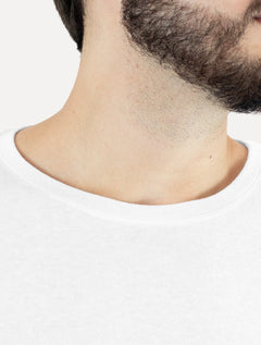 Camiseta Osklen Masculina Slim Light E-basics II Branca