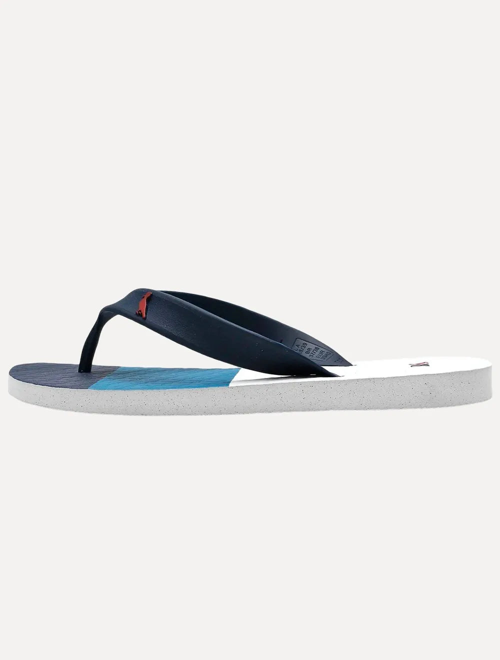 Chinelo Reserva Masculino Trancoso Classic White/Navy Branco
