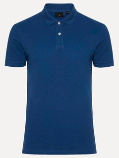 Polo Aramis Masculina Piquet Basic Mono Azul Indigo