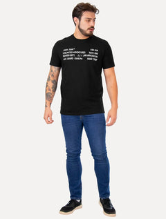 Camiseta John John Masculina Regular Fit Gate 098 Preta