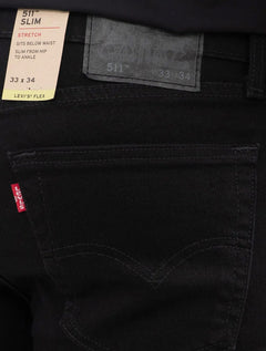 Calça Levis Jeans Masculina 511 Slim Advanced Stretch Cinza Escuro