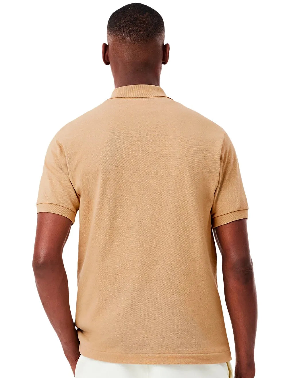 Polo Lacoste Masculina L.12.12 Cáqui Claro