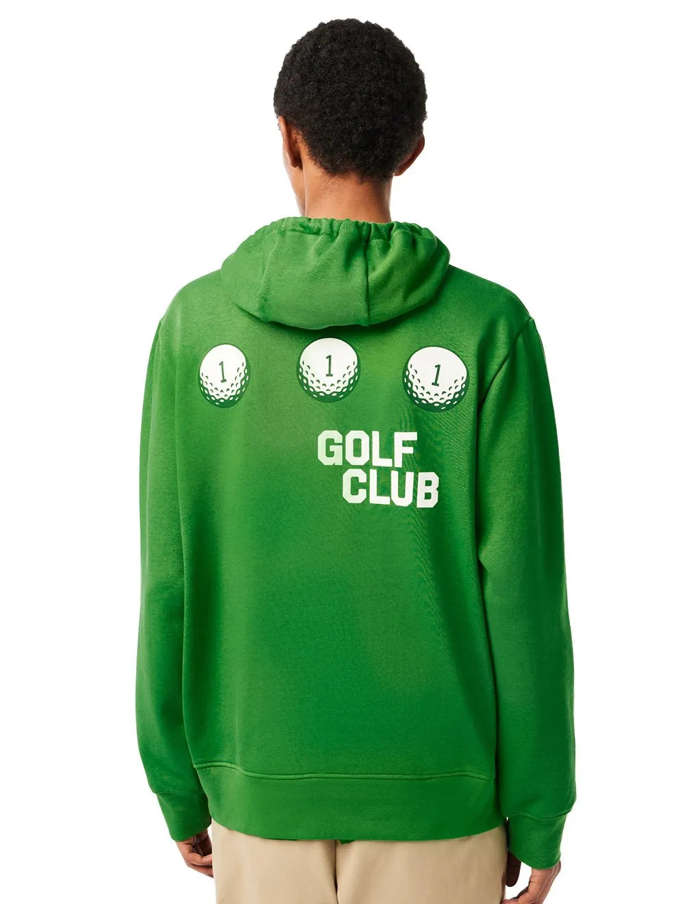 Moletom Lacoste Masculino Golf Club Hooded Verde