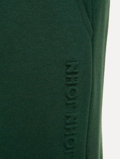Calça John John Moletom Masculina Embossed Verde Escuro