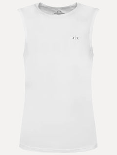 Regata Armani Exchange Masculina Kit 2 Branca/Preta