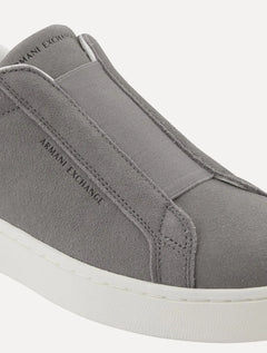 Tênis Armani Exchange Masculino London Slip-on Cinza