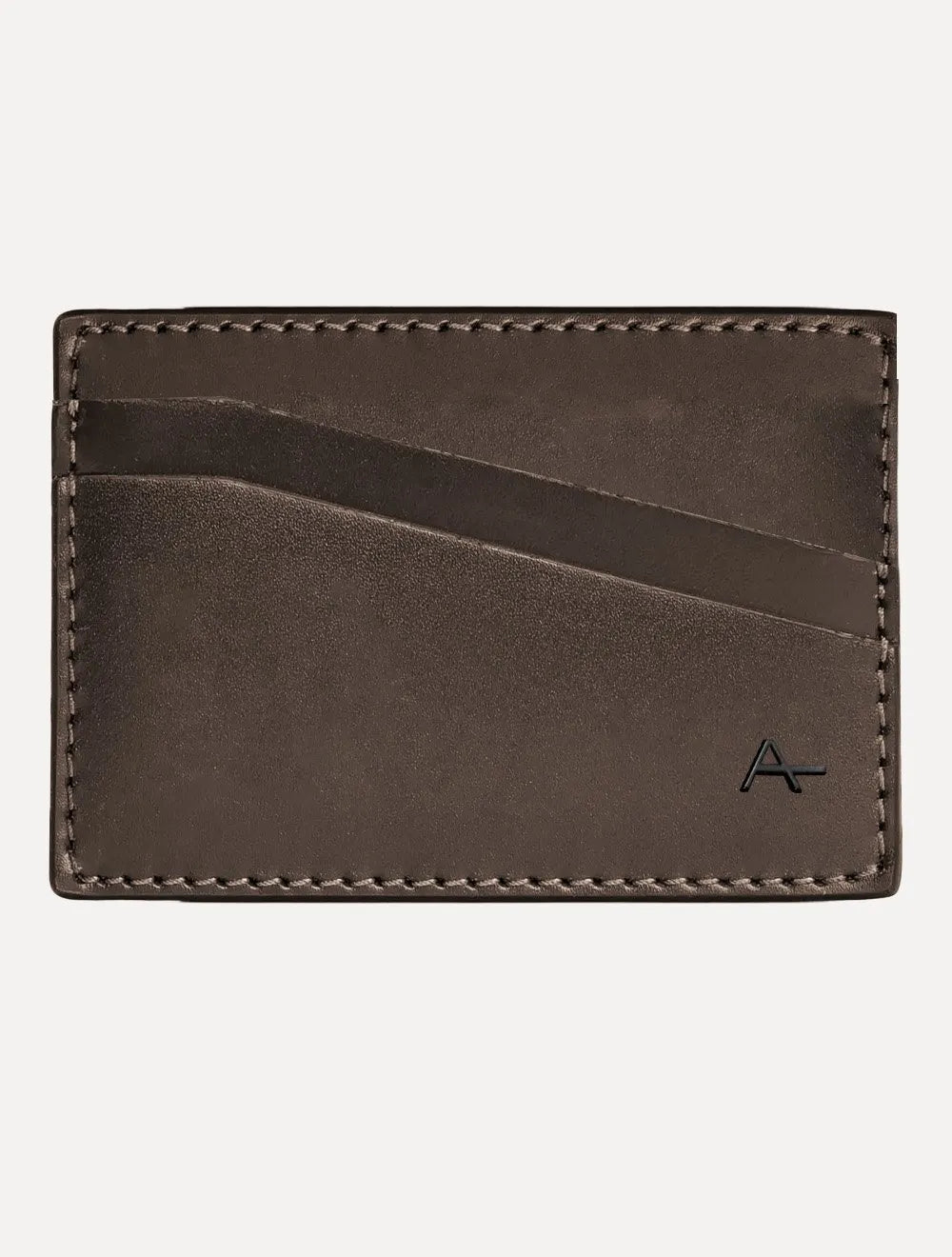 Carteira Aramis Masculina Porta Cartão Couro Basic Marrom Café
