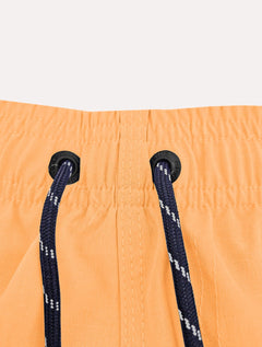 Short Aramis Masculino D'Água Elastico Melange Laranja Mescla