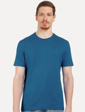 Camiseta Aramis Masculina Basic Lisa Light Icon Azul Petróleo