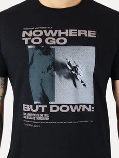 Camiseta Calvin Klein Jeans Masculina Nowhere To Go Preta