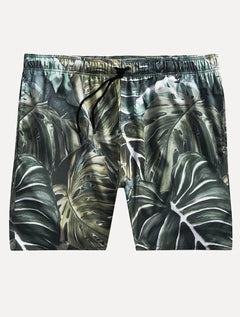 Short Reserva D'Água Beachwear Green Forest Verde Escuro